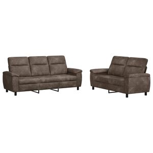vidaXL &Sigma;&epsilon;&tau; &Kappa;&alpha;&nu;&alpha;&pi;έ 2 pcs &Sigma;&kappa;&omicron;ύ&rho;&omicron; &Gamma;&kappa;&rho;&iota; &Phi;&iota;&lambda;&iota;&kappa;ό &Delta;&epsilon;&rho;&mu;ά&tau;&iota;&nu;&omicron; &Sigma;&omicron;&upsilon;έ&nu;&tau;