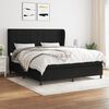 vidaXL &Kappa;&rho;&epsilon;&beta;ά&tau;&iota; Boxspring &mu;&epsilon; &Sigma;&tau;&rho;ώ&mu;&alpha; &Mu;&alpha;ύ&rho;&omicron; 160x200 &epsilon;&kappa;. &Upsilon;&phi;&alpha;&sigma;&mu;ά&tau;&iota;&nu;&omicron;