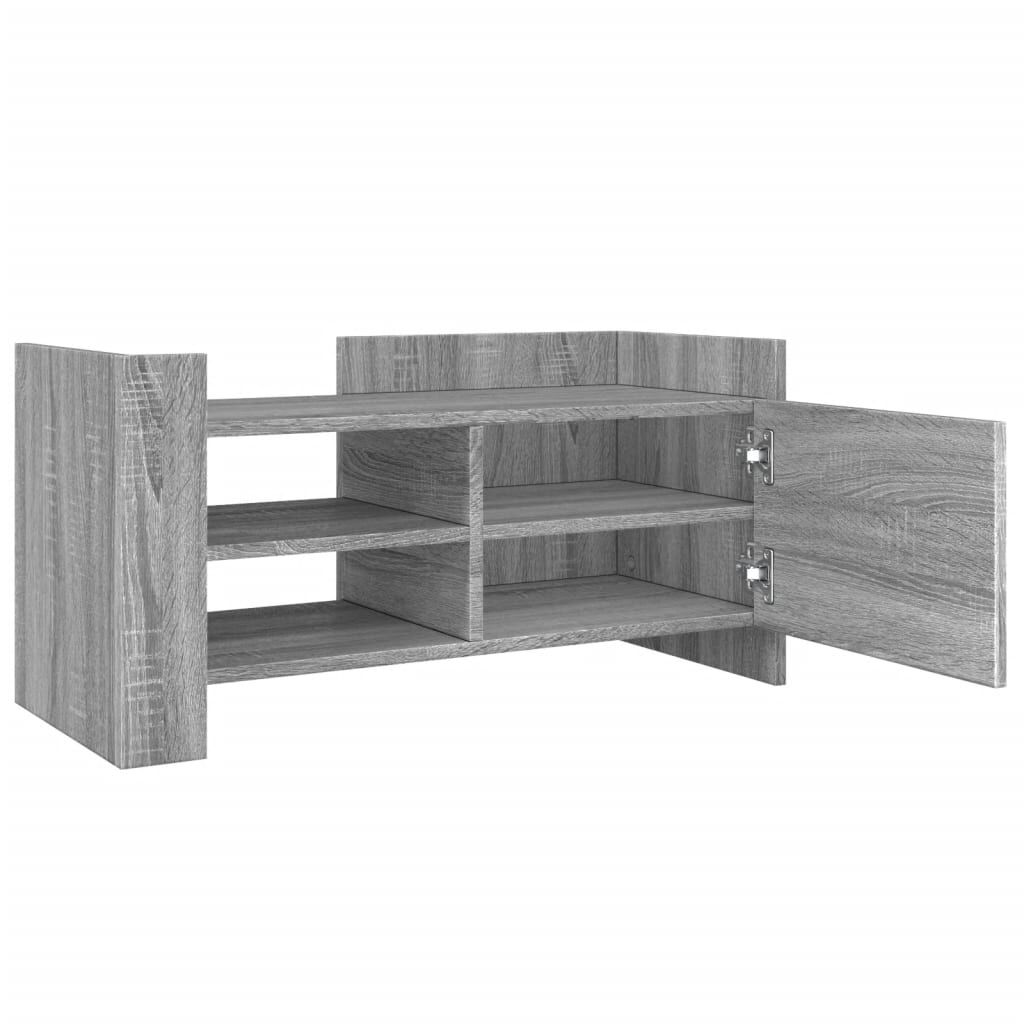 vidaXL Έπιπλο Τηλεόρασης Γκρι Sonoma 80x35x40 εκ. από Επεξεργ. Ξύλο