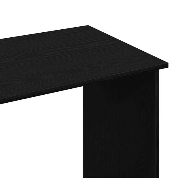 vidaXL Γραφείο Μαύρο 102x50x75 εκ. από Επεξεργασμένο Ξύλο