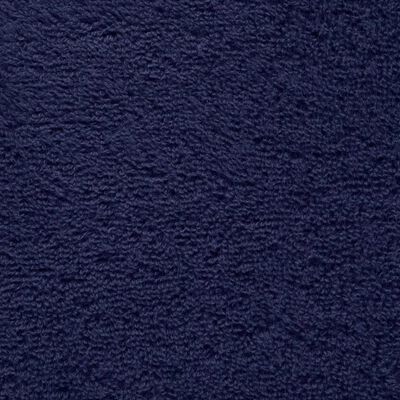 vidaXL Πετσέτες Μπάνιου Premium SOLUND 10 Τεμ Μπλε 100x150εκ 600γρ/μ²
