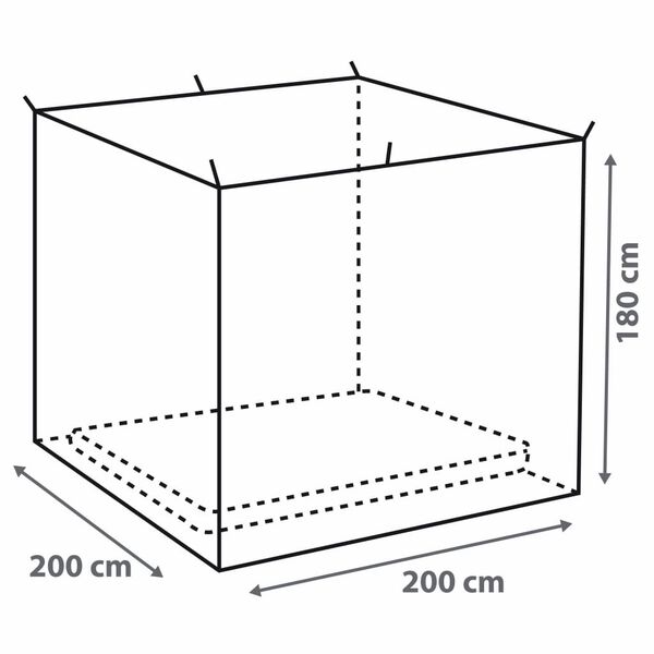 Bo-Camp Κουνουπιέρα 2 ατόμων