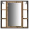 vidaXL Σετ Ντουλαπιών Μπάνιου 4 pcs artisan δρυς 33 x 33 x 185.5 εκ