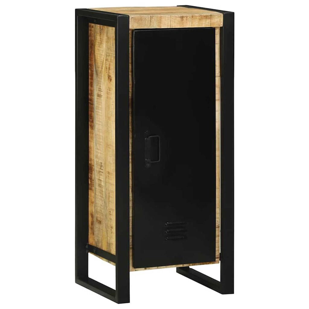 vidaXL Ντουλάπα Μπάνιου Καφέ 40 x 35 x 90 εκ. Μασίφ ξύλο μάνγκο