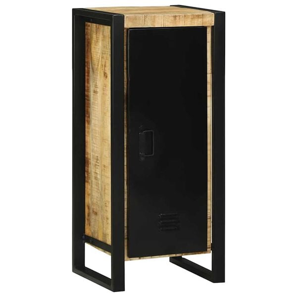 vidaXL Ντουλάπα Μπάνιου Καφέ 40 x 35 x 90 εκ. Μασίφ ξύλο μάνγκο