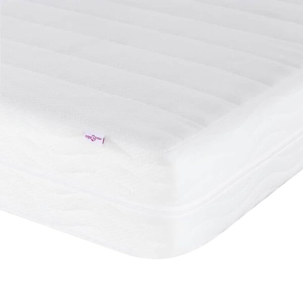 vidaXL Κρεβάτι Taupe 140x190 εκ. Υφασμάτινο