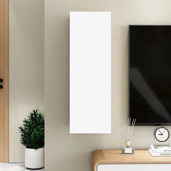 vidaXL Έπιπλο Τηλεόρασης Λευκό & Sonoma Δρυς 30,5x30x90εκ. Επεξ. Ξύλο
