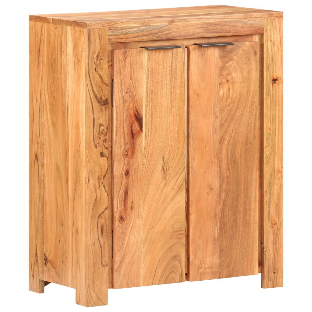 vidaXL Ντουλάπι 59 x 33 x 75 εκ. από Μασίφ Ξύλο Ακακίας