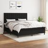 vidaXL &Kappa;&rho;&epsilon;&beta;ά&tau;&iota; Boxspring &mu;&epsilon; &Sigma;&tau;&rho;ώ&mu;&alpha; &Mu;&alpha;ύ&rho;&omicron; 160x200 &epsilon;&kappa;. &Upsilon;&phi;&alpha;&sigma;&mu;ά&tau;&iota;&nu;&omicron;