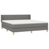 vidaXL &Kappa;&rho;&epsilon;&beta;ά&tau;&iota; Boxspring &mu;&epsilon; &Sigma;&tau;&rho;ώ&mu;&alpha; &Sigma;&kappa;&omicron;ύ&rho;&omicron; &Gamma;&kappa;&rho;&iota; 160x200 &epsilon;&kappa; &Upsilon;&phi;&alpha;&sigma;&mu;ά&tau;&iota;&nu;&omicron;