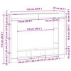 vidaXL &Nu;&tau;&omicron;&upsilon;&lambda;ά&pi;&iota; TV artisan &delta;&rho;&upsilon;&sigmaf; 152 x 22 x 113 &epsilon;&kappa;. &Epsilon;&pi;&epsilon;&xi;&epsilon;&rho;&gamma;&alpha;&sigma;&mu;έ&nu;&omicron; &xi;ύ&lambda;&omicron;