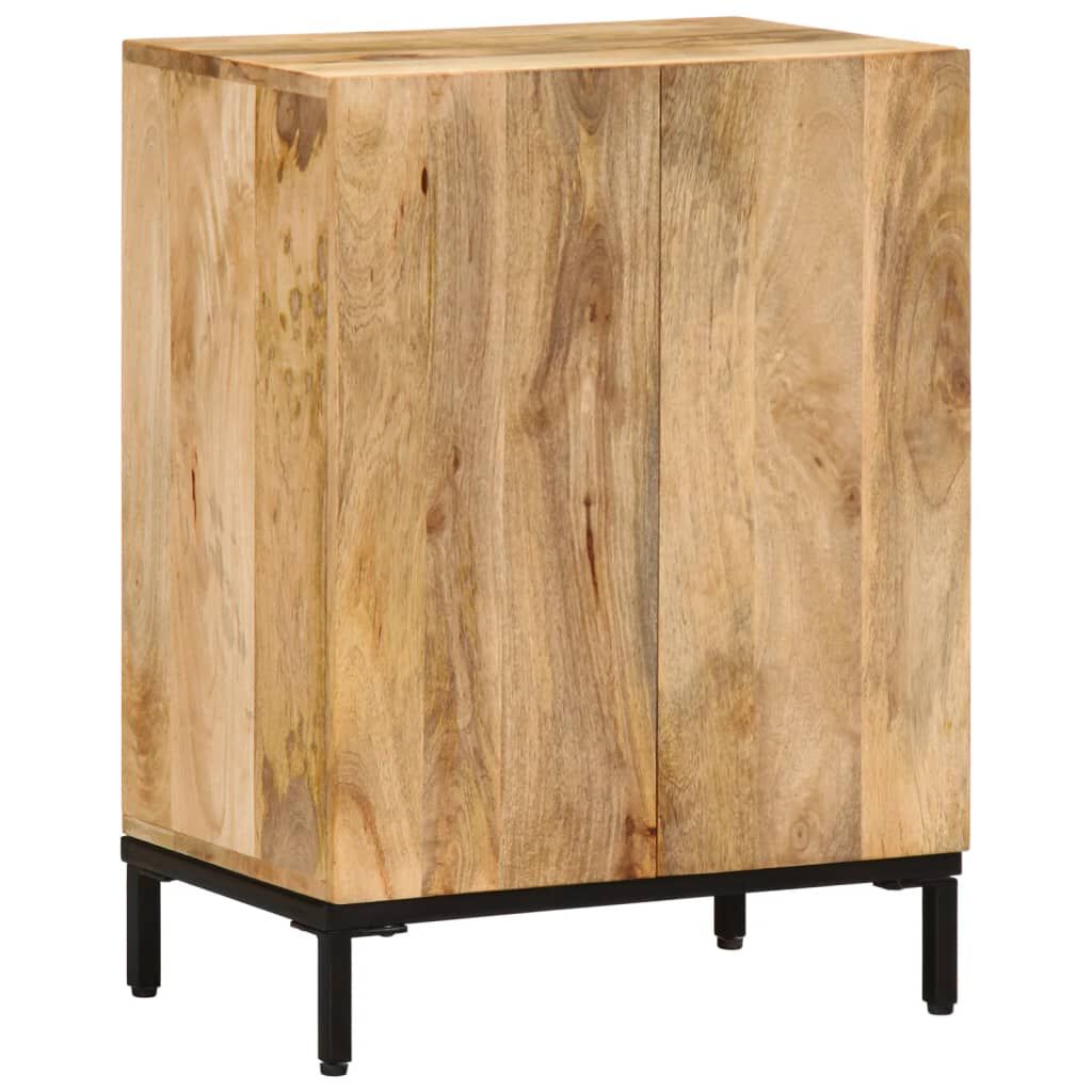 vidaXL Ντουλάπι 53x35x72 εκ. από Μασίφ Ξύλο Μάνγκο