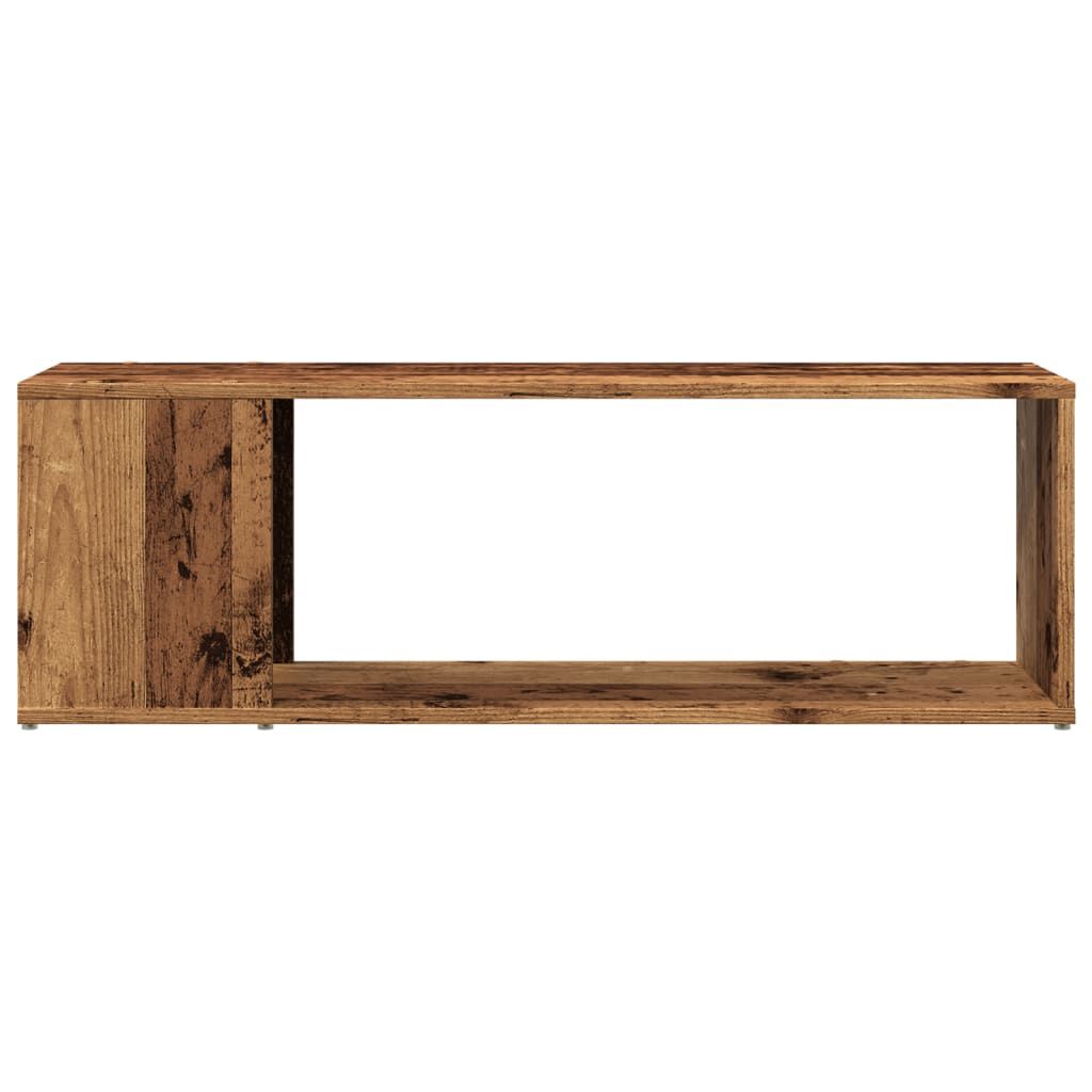 vidaXL Έπιπλο Τηλεόρασης Όψη Παλαιού Ξύλου 100x24x32 εκ. Επεξεργ. Ξύλο