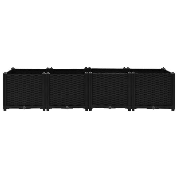 vidaXL Ζαρντινιέρα 160 x 40 x 38 εκ. από Πολυπροπυλένιο
