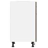 vidaXL Ντουλάπι με Συρτάρια "Lyon" Καφέ Δρυς 50x46x81,5 εκ. από Τεχνητό Ξύλο