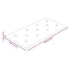 vidaXL Πάνελ Τοίχου 12 τεμ. Καπουτσίνο 60 x 30 εκ. 2,16 μ² Συνθ. Δέρμα