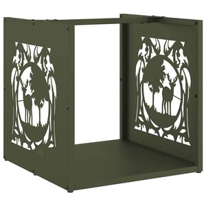 vidaXL &Rho;ά&phi;&iota; &Kappa;&alpha;&upsilon;&sigma;ό&xi;&upsilon;&lambda;&omega;&nu; 40x40x40 &epsilon;&kappa;. &Chi;ά&lambda;&upsilon;&beta;&alpha;&sigmaf; &psi;&upsilon;&chi;&rho;ή&sigmaf; έ&lambda;&alpha;&sigma;&eta;&sigmaf;