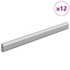 vidaXL &Rho;ά&beta;&delta;&omicron;&sigmaf; &Nu;&tau;&omicron;&upsilon;&lambda;ά&pi;&alpha;&sigmaf; 12 &tau;&mu;&chi;. &Alpha;&sigma;&eta;&mu;ί 316 x 15 x 29 mm