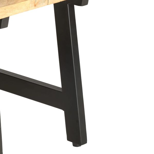 vidaXL Τραπέζι Σαλονιού Επεκτεινόμενο 160x70x45 εκ. Μασίφ Ξύλο Μάνγκο