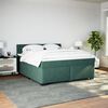 vidaXL &Kappa;&rho;&epsilon;&beta;ά&tau;&iota; Boxspring &mu;&epsilon; &Sigma;&tau;&rho;ώ&mu;&alpha; &Sigma;&kappa;&omicron;ύ&rho;&omicron; &Pi;&rho;ά&sigma;&iota;&nu;&omicron; 180x200&epsilon;&kappa;. &Beta;&epsilon;&lambda;&omicron;ύ&delta;&iota;&nu;&omicron;