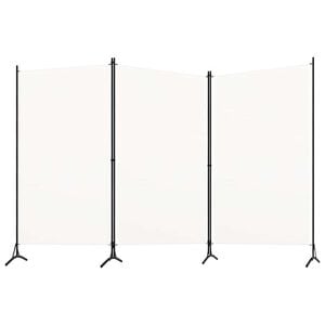 vidaXL &Delta;&iota;&alpha;&chi;&omega;&rho;&iota;&sigma;&tau;&iota;&kappa;ό &Delta;&omega;&mu;&alpha;&tau;ί&omicron;&upsilon; &mu;&epsilon; 3 &Pi;ά&nu;&epsilon;&lambda; &Lambda;&epsilon;&upsilon;&kappa;ό 260 x 180 &epsilon;&kappa;. &Upsilon;&phi;&alpha;&sigma;&mu;ά&tau;&iota;&nu;&omicron;