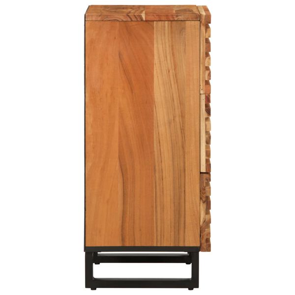 vidaXL Ντουλάπι 40x34x75 εκ. από Μασίφ Ξύλο Ακακίας