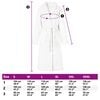 vidaXL Ρόμπα χωρίς Κουκούλα Λευκό s Φανέλα