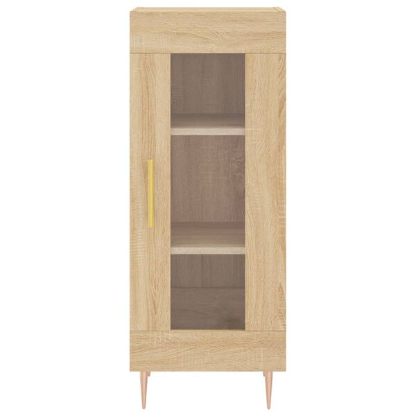 vidaXL Ντουλάπι Sonoma Δρυς 34,5x34x90 εκ. από Επεξεργασμένο Ξύλο