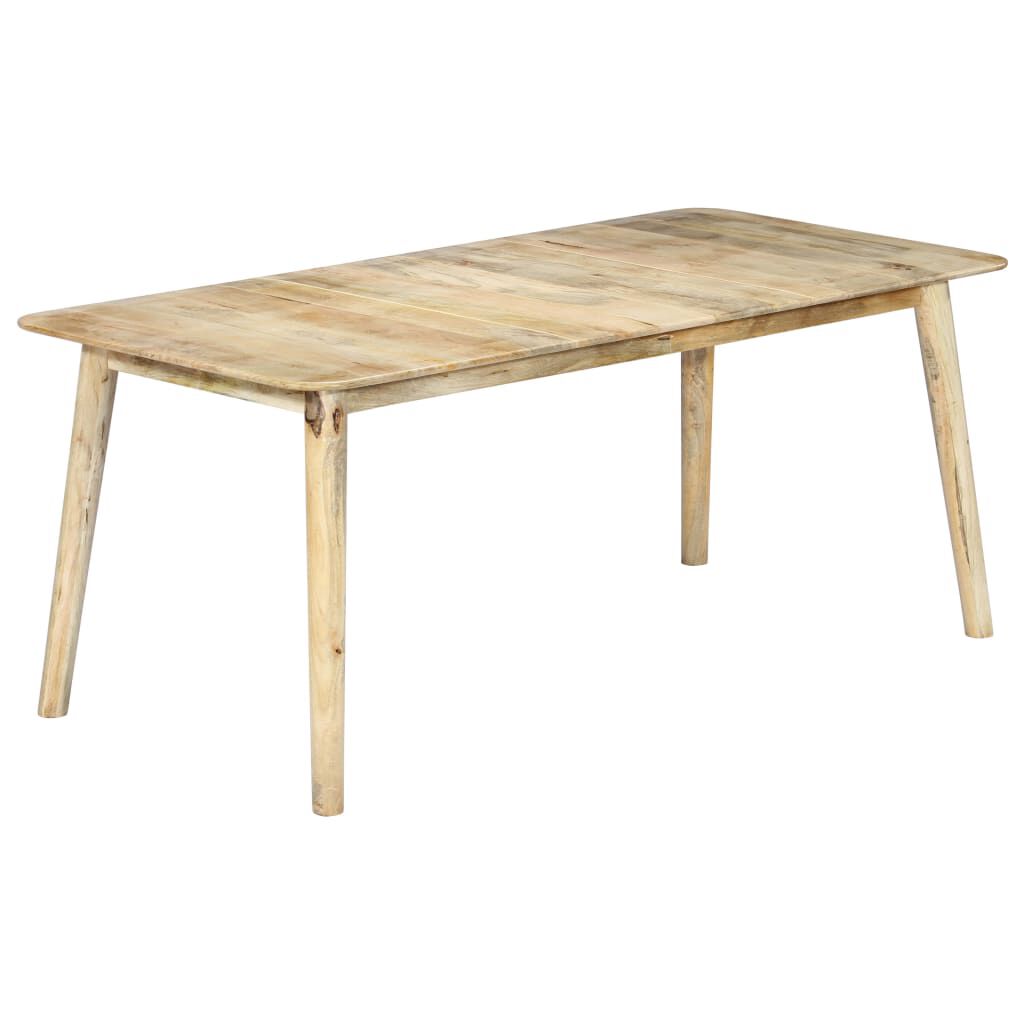 vidaXL Τραπεζαρία 180 x 90 x 76 εκ. από Μασίφ Ξύλο Μάνγκο
