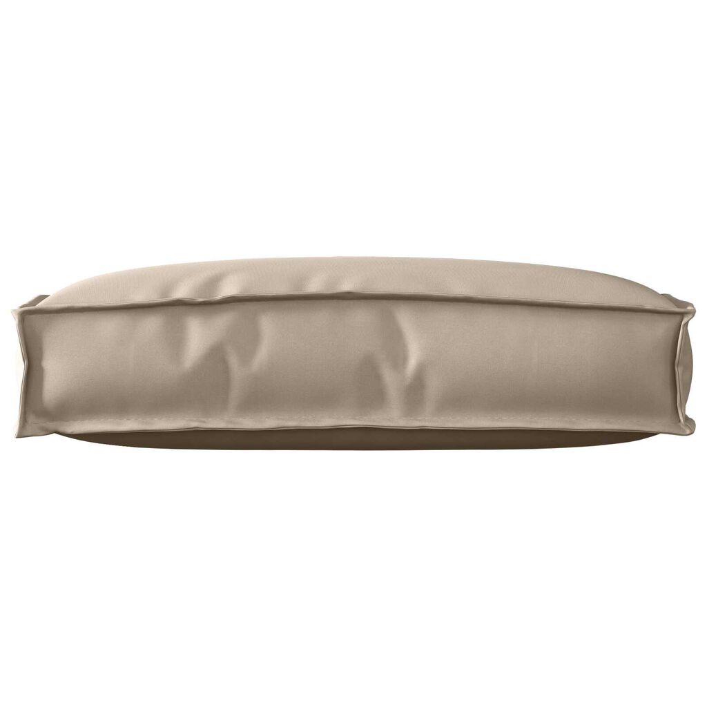 vidaXL Cushion Pallet για πλάτη Taupe 60x40x12 εκ. από ύφασμα Oxford