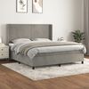 vidaXL &Kappa;&rho;&epsilon;&beta;ά&tau;&iota; Boxspring &mu;&epsilon; &Sigma;&tau;&rho;ώ&mu;&alpha; &Alpha;&nu;&omicron;&iota;&chi;&tau;ό &Gamma;&kappa;&rho;&iota; 180x200 &epsilon;&kappa;. &Beta;&epsilon;&lambda;&omicron;ύ&delta;&iota;&nu;&omicron;