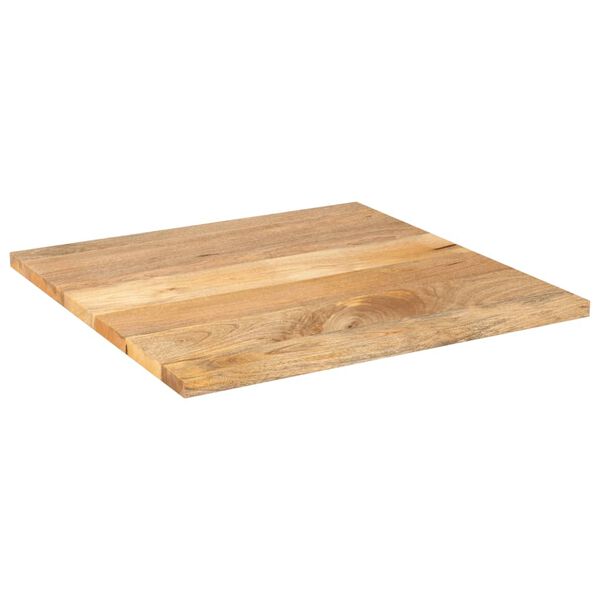 vidaXL Επιφάνεια Τραπεζιού Τετράγωνη 80x80x3,8 εκ. Μασίφ Ξύλο Μάνγκο