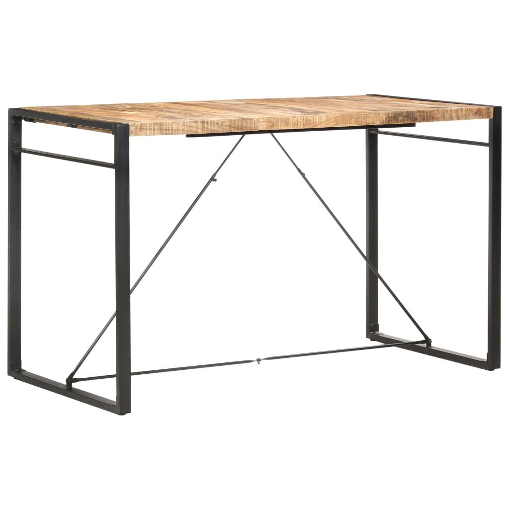 vidaXL Τραπέζι Μπαρ 180 x 90 x 110 εκ. από Μασίφ Ξύλο Μάνγκο