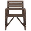 vidaXL Καρέκλες Κήπου 2 τεμ. 58 x 58 x 78,5 εκ. από Μασίφ Ξύλο Ελάτης