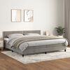 vidaXL &Kappa;&rho;&epsilon;&beta;ά&tau;&iota; Boxspring &mu;&epsilon; &Sigma;&tau;&rho;ώ&mu;&alpha; &Alpha;&nu;&omicron;&iota;&chi;&tau;ό &Gamma;&kappa;&rho;&iota; 200x200 &epsilon;&kappa;. &Beta;&epsilon;&lambda;&omicron;ύ&delta;&iota;&nu;&omicron;