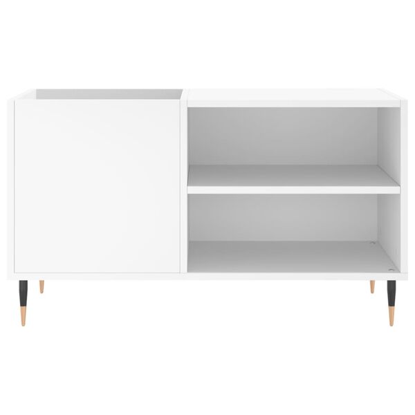 vidaXL Δισκοθήκη Λευκή 85 x 38 x 48 εκ. από Επεξεργασμένο Ξύλο