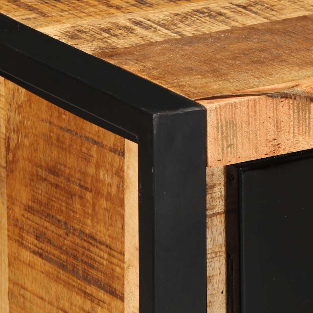 vidaXL Μπουφές 55x35x70 εκ. από Μασίφ Ακατέργαστο Ξύλο Μάνγκο