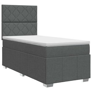 vidaXL &Kappa;&rho;&epsilon;&beta;ά&tau;&iota; box spring &mu;&epsilon; &sigma;&tau;&rho;ώ&mu;&alpha; &Sigma;&kappa;&omicron;ύ&rho;&omicron; &Gamma;&kappa;&rho;&iota; &Mu;&omicron;&nu;ό Ύ&phi;&alpha;&sigma;&mu;&alpha;