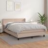 vidaXL &Kappa;&rho;&epsilon;&beta;ά&tau;&iota; Boxspring &mu;&epsilon; &Sigma;&tau;&rho;ώ&mu;&alpha; &Kappa;&alpha;&pi;&omicron;&upsilon;&tau;&sigma;ί&nu;&omicron; 140x200&epsilon;&kappa;.&alpha;&pi;ό &Sigma;&upsilon;&nu;&theta;.&Delta;έ&rho;&mu;&alpha;