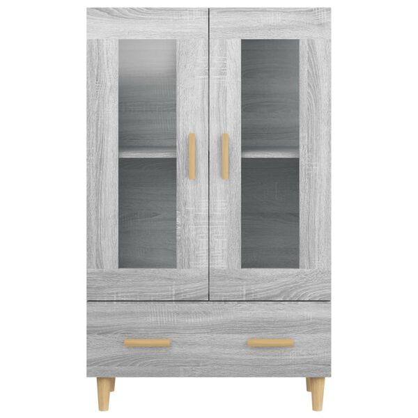 vidaXL Ντουλάπα Γκρι Sonoma 70 x 31 x 115 εκ. από Επεξεργασμένο Ξύλο