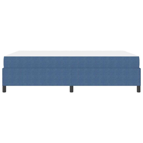 vidaXL Σκελετός Κρεβατιού Μπλε 140 x 190 cm Βελούδο