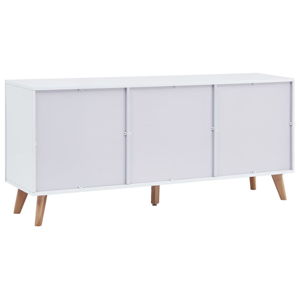 vidaXL Μπουφές Λευκός 160 x 40 x 70 εκ. από MDF