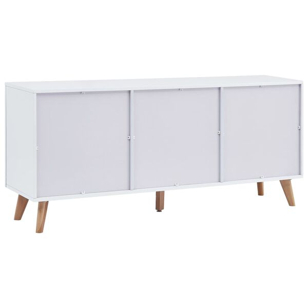 vidaXL Μπουφές Λευκός 160 x 40 x 70 εκ. από MDF