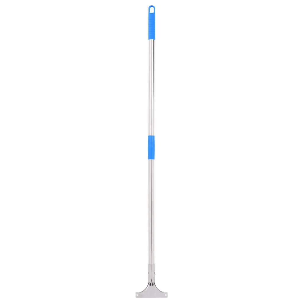 vidaXL Σκούπες δαπέδου 5 τεμ. 45x122,5 εκ. από Ατσάλι και Καουτσούκ