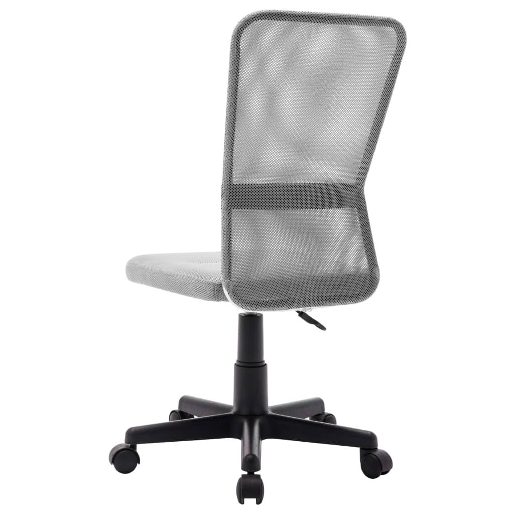 vidaXL Καρέκλα Γραφείου Γκρι 44 x 52 x 100 εκ. Διχτυωτό Ύφασμα