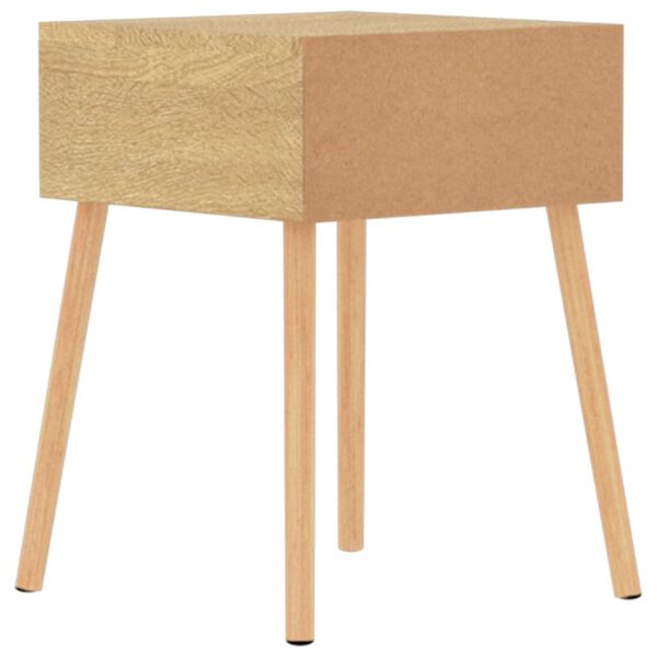 vidaXL Κομοδίνο Sonoma Δρυς 40 x 40 x 56 εκ. από Επεξεργασμένο Ξύλο