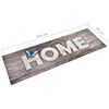 vidaXL Πατάκι Κουζίνας Σχέδιο Home Πλενόμενο 60 x 300 εκ.