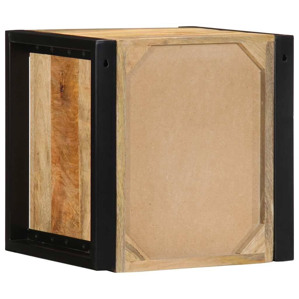 vidaXL Κομοδίνα 2 τεμάχια 40x35x40 cm Στερεό ακατέργαστο ξύλο Mango