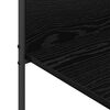 vidaXL Ράφι Ρούχων με ράφι Μαύρο 120 x 44 x 160 εκ Επεξεργασμένο ξύλο