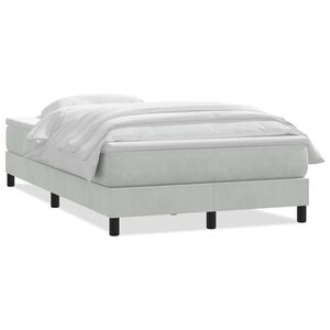 vidaXL &Kappa;&rho;&epsilon;&beta;ά&tau;&iota; Boxspring &mu;&epsilon; &Sigma;&tau;&rho;ώ&mu;&alpha; &Alpha;&nu;&omicron;&iota;&chi;&tau;ό &Gamma;&kappa;&rho;&iota; 120x210 &epsilon;&kappa;. &Beta;&epsilon;&lambda;&omicron;ύ&delta;&iota;&nu;&omicron;